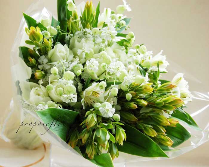 白い花束