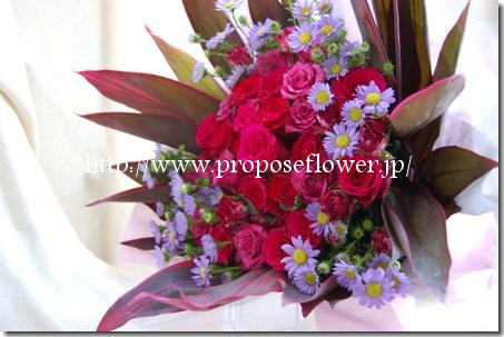 上司 部下 仲間からの誕生日祝いの花束 ドイツマイスターの花束専門店 プロポーズフラワーショップ