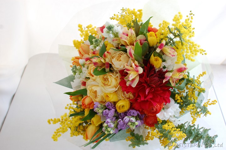 金婚式の花束 ドイツマイスターの花束専門店 プロポーズフラワーショップ