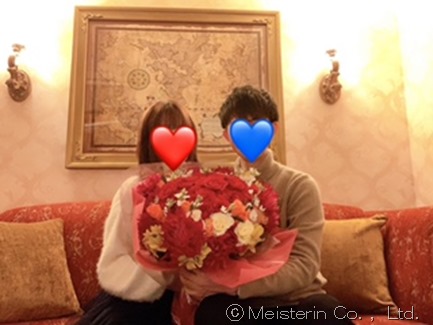 ホテルミラコスタでプロポーズに贈る花束