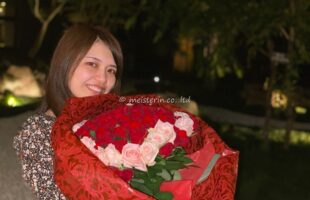 TAOYA秋保でプロポーズの花束