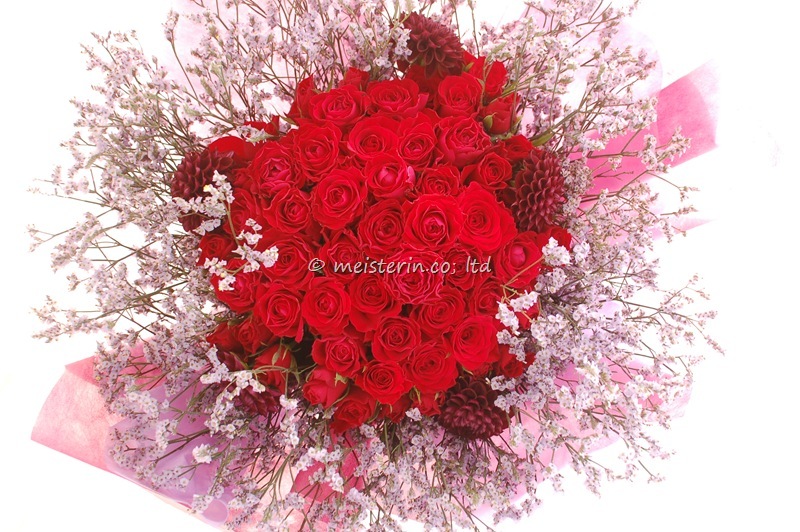 憧れのプロポーズのバラの花束