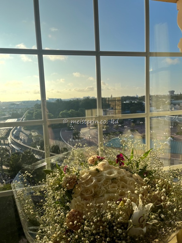 東京ディズニーランドホテルでプロポーズブーケ 東京ディズニーランドホテル・プロポーズブーケ