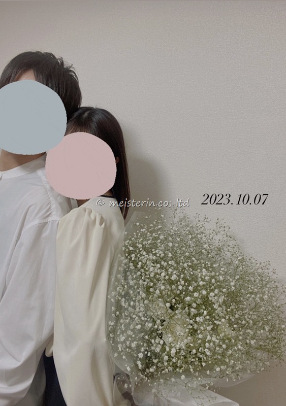 かすみ草プロポーズ