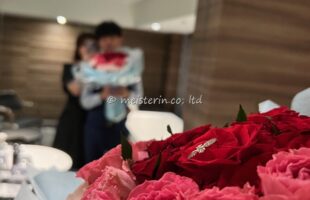 プロポーズバラ花束