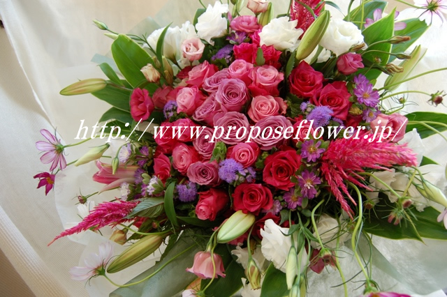 プロポーズの花束
